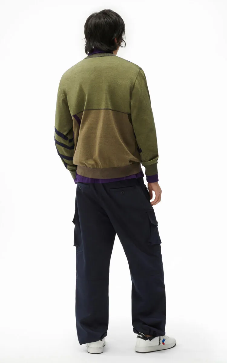 Tiger Intarsia-Knit Jumper