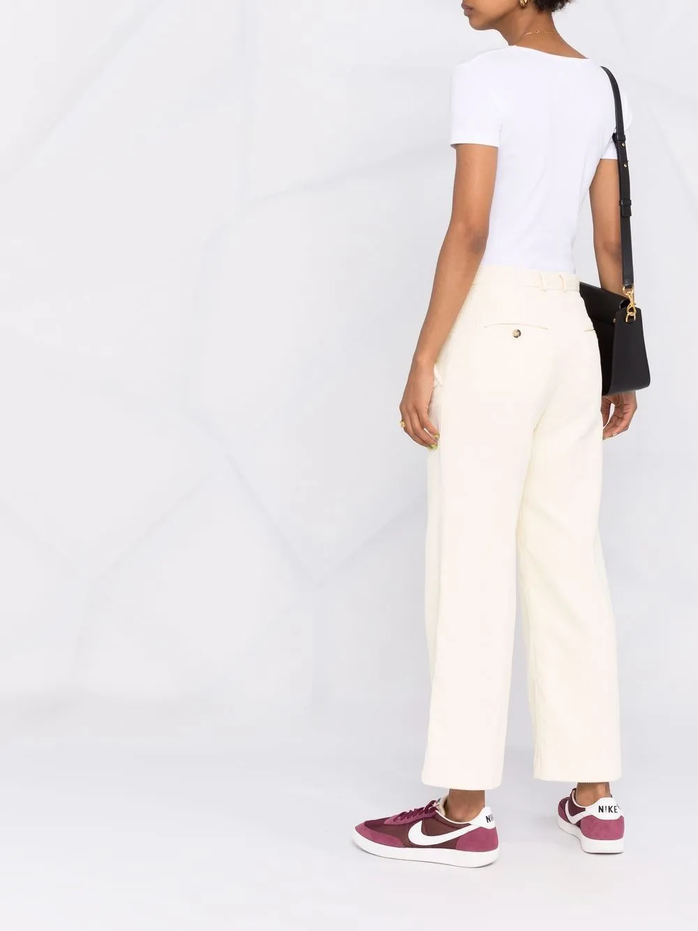 Flared Corduroy Pants