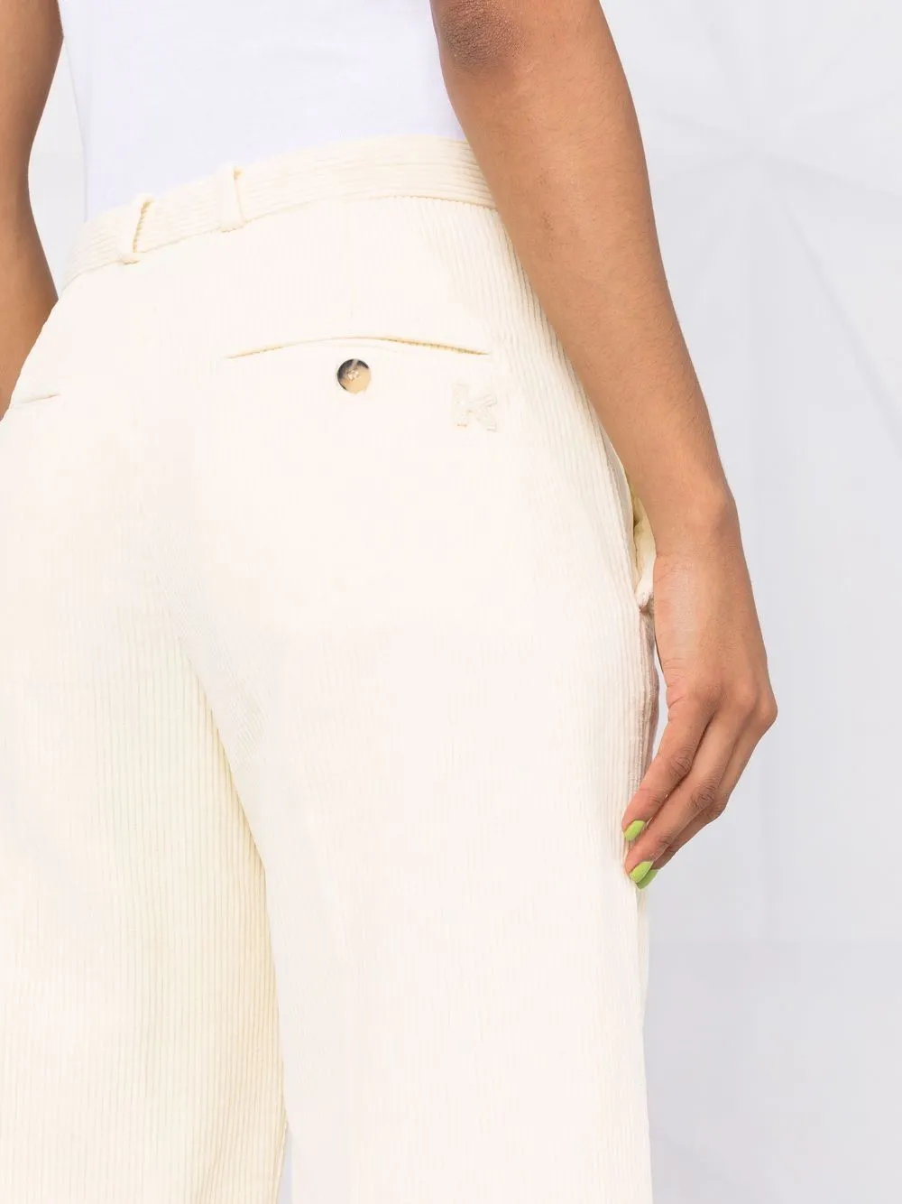 Flared Corduroy Pants