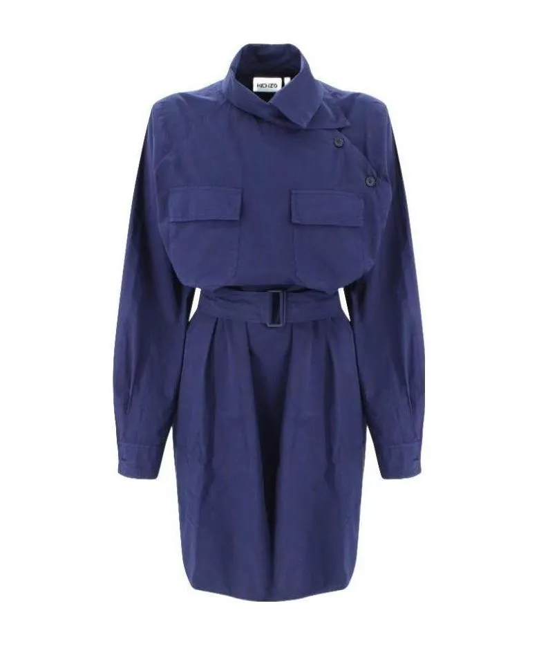 Belted Waist Shirtdress