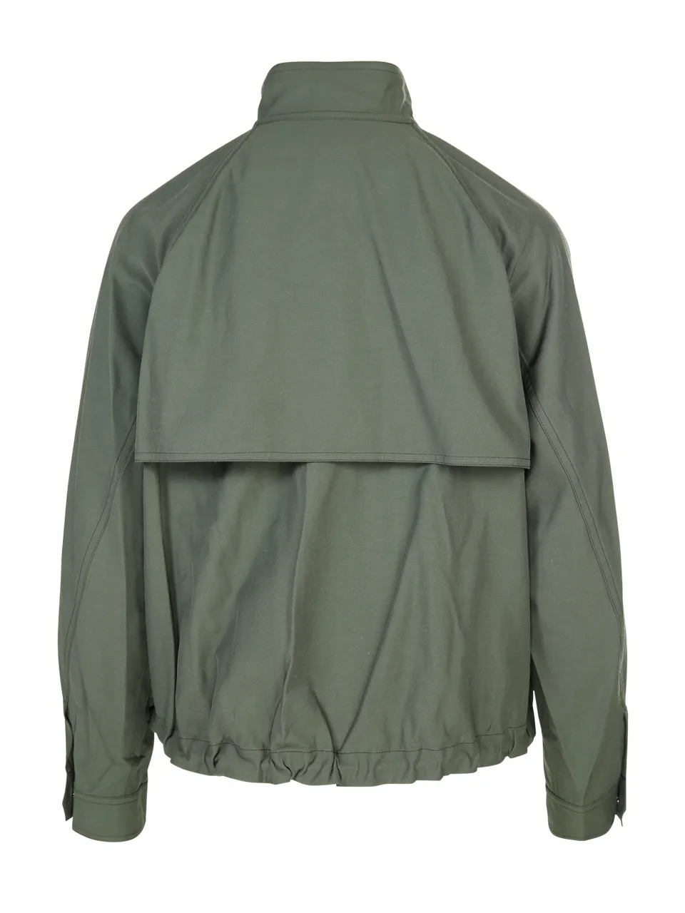 Cropped Tiger Patch Jacket