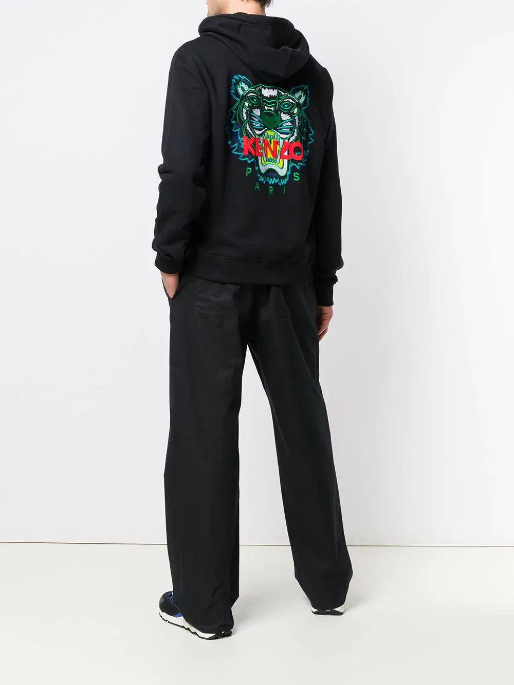 Tiger Zipped Hoodie