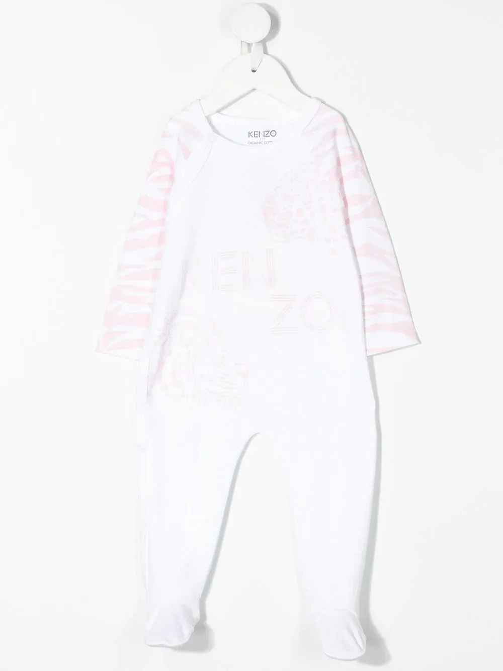 Tiger Friend Printed Jumpsuit And Hat Set