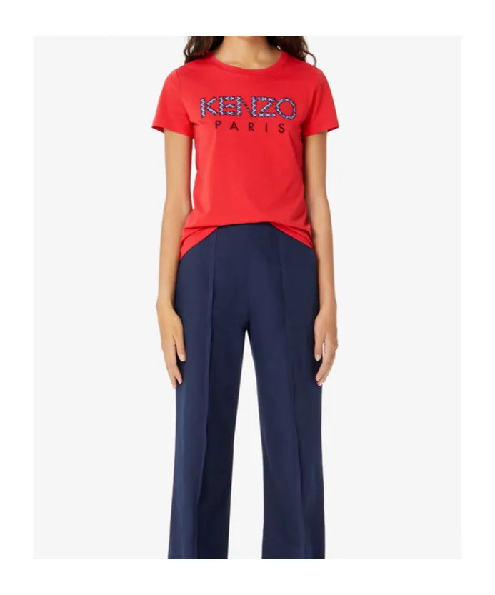 Logo Embroidered T-Shirt