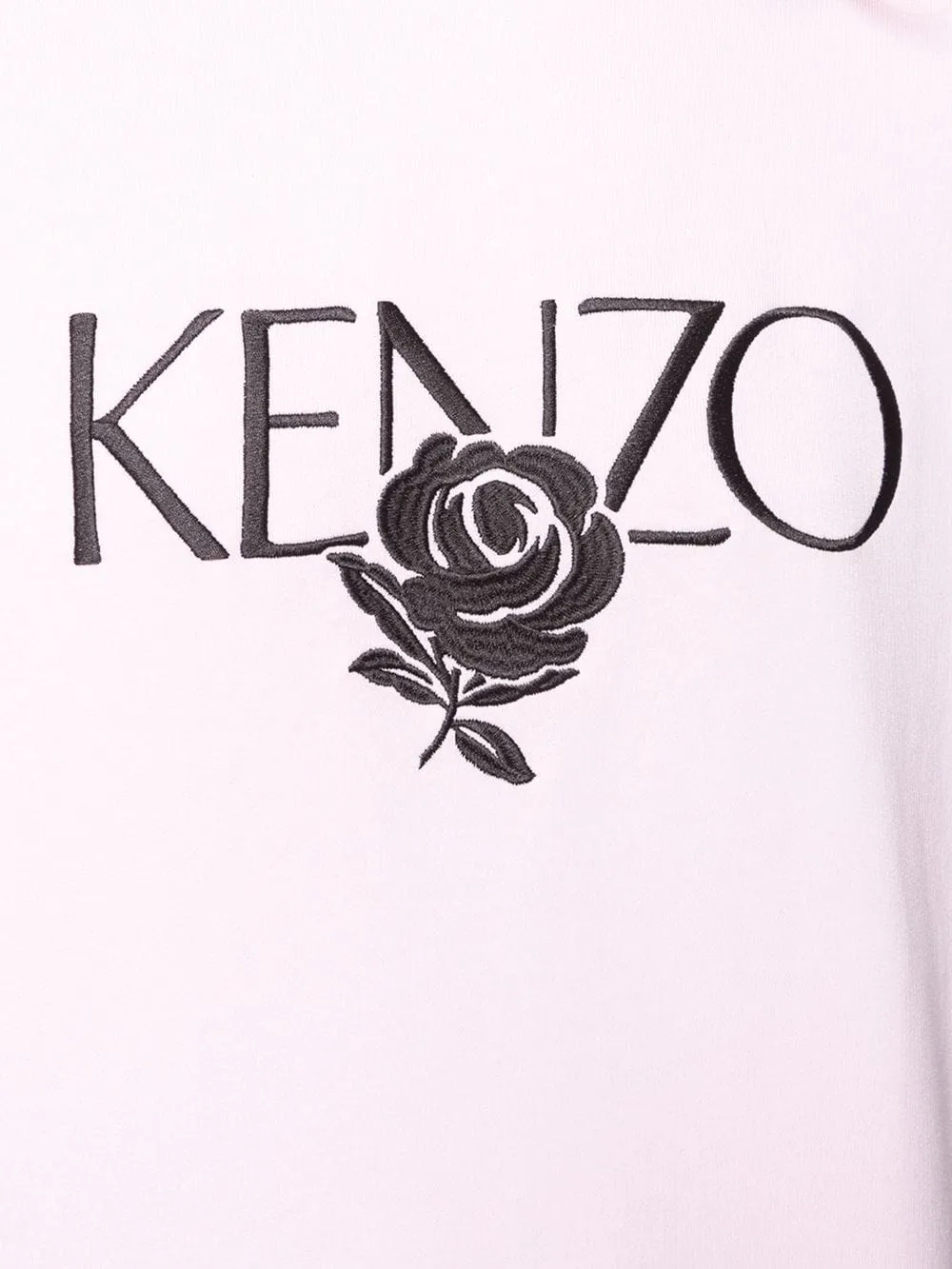 Embroidery Rose Logo Sweatshirt