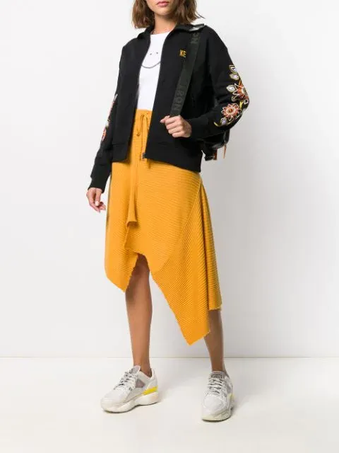 Logo Zipper Casual Jacket