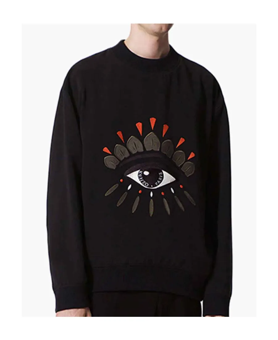 Eye Pattern Sweatshirt