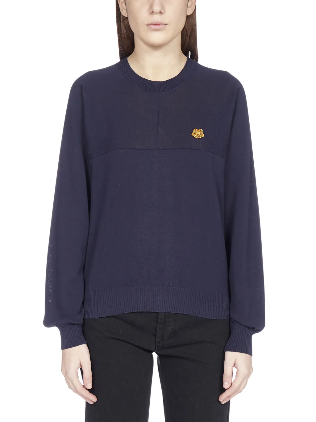 Tiger Crest Knit Sweater