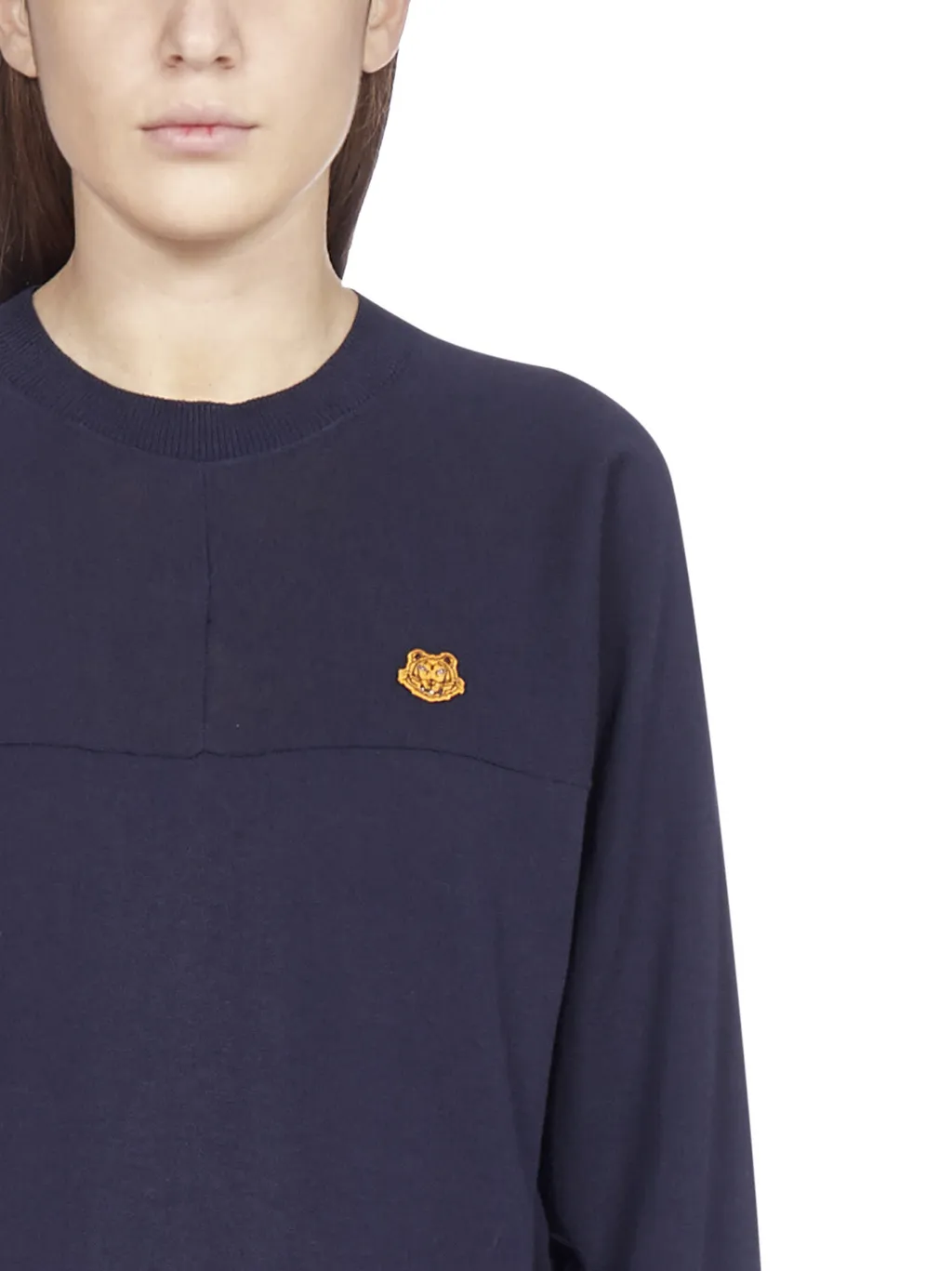 Tiger Crest Knit Sweater