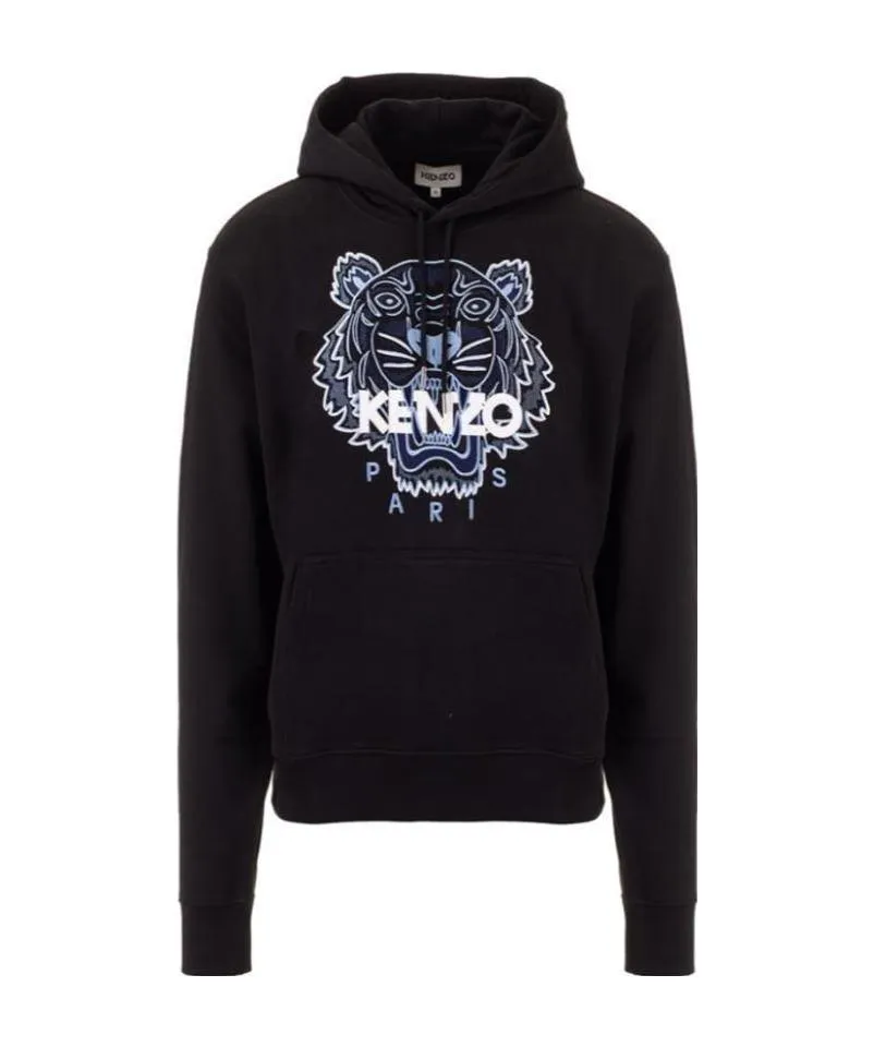 Tiger Embroidered Hoodie