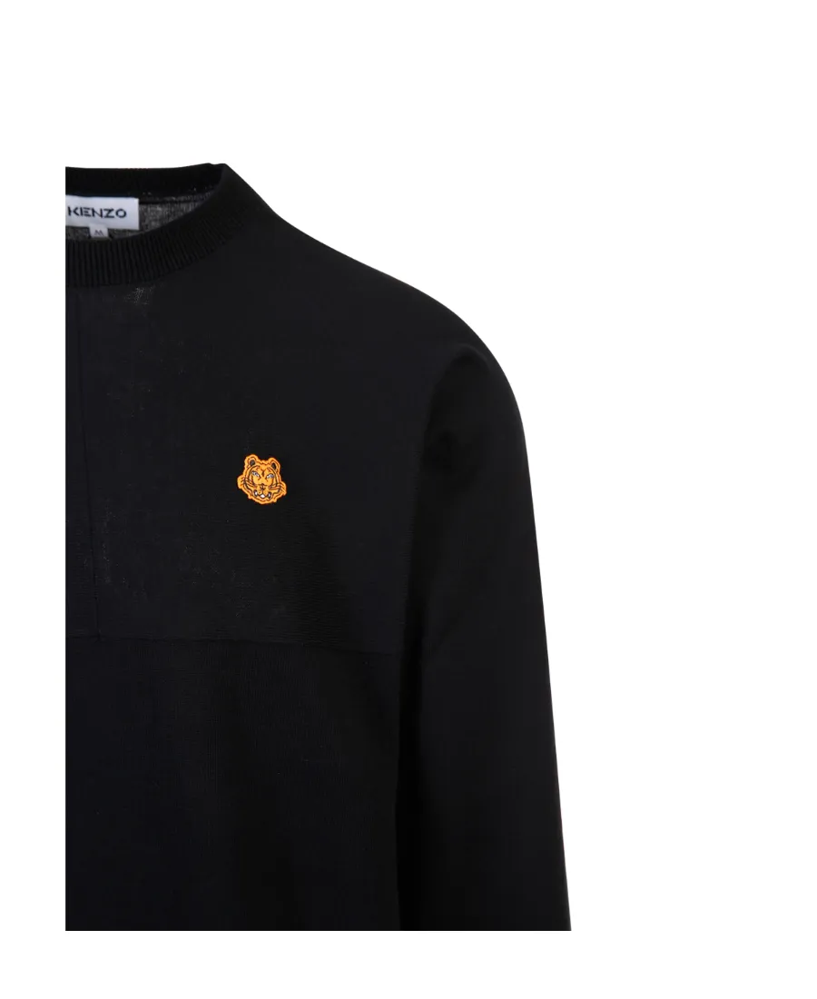 Tiger Crest Knitted Sweater