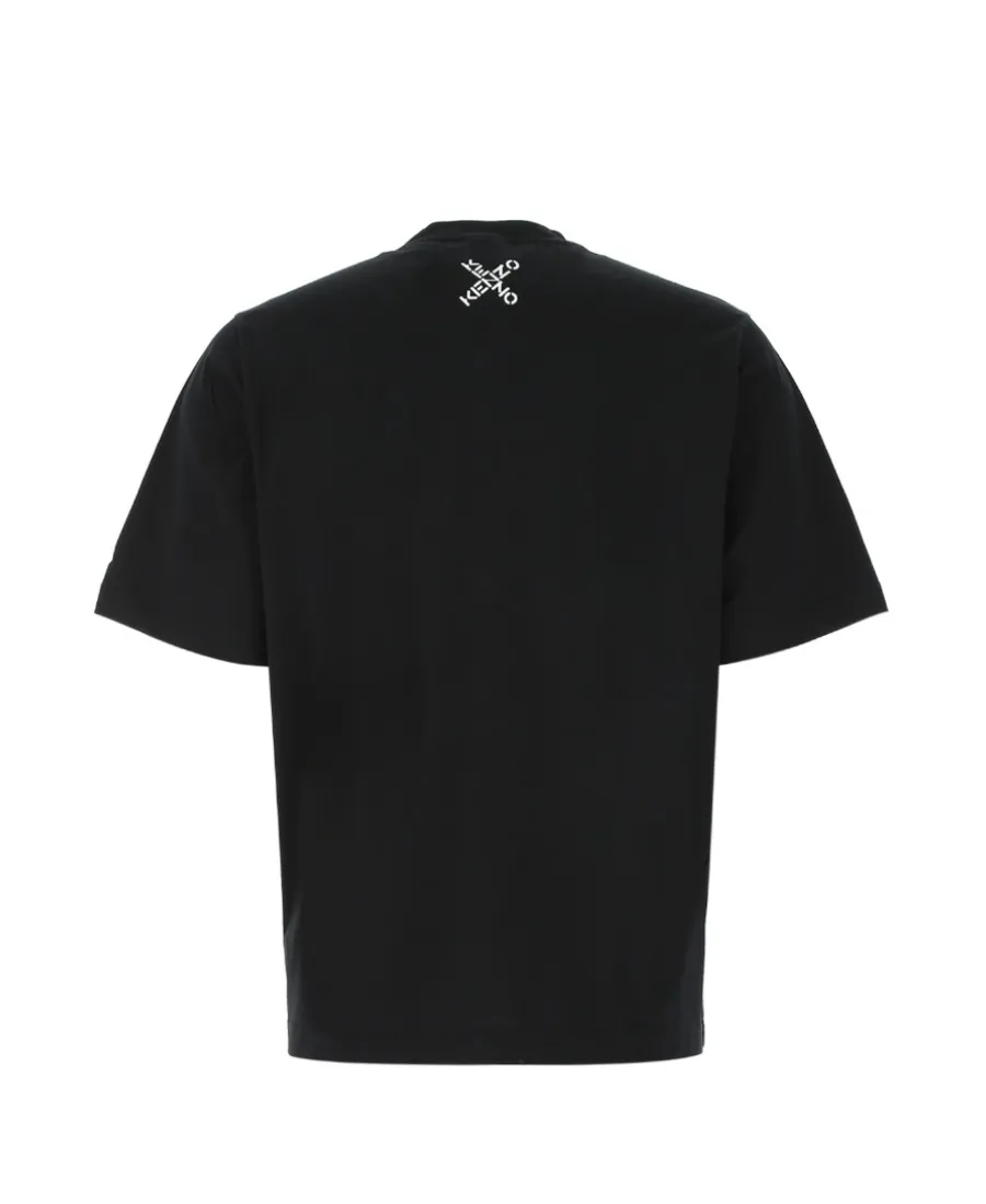 Crossed Logo Crew-Neck T-Shirt