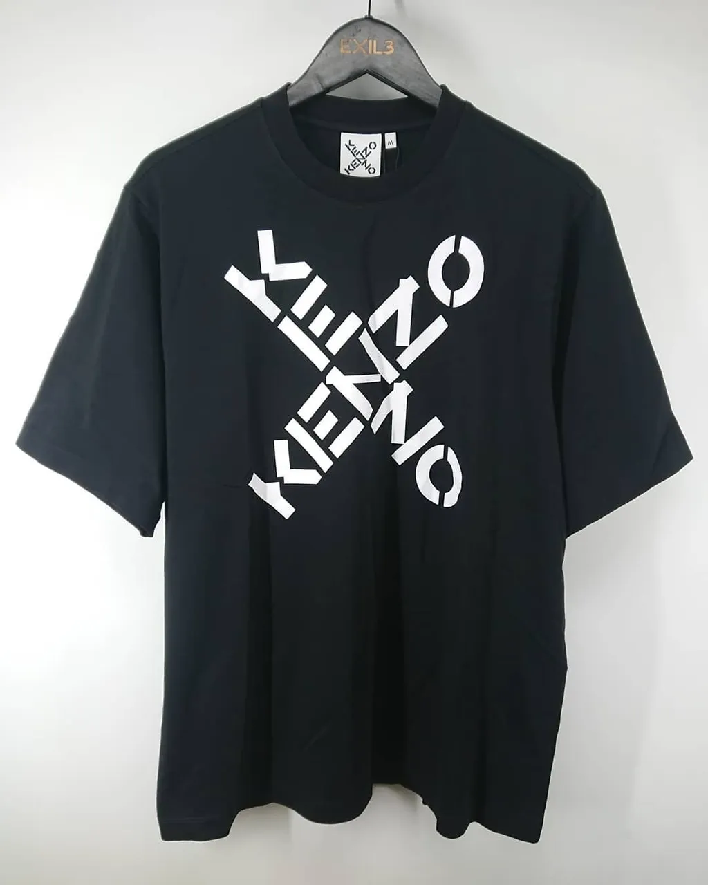 Crossed Logo Crew-Neck T-Shirt