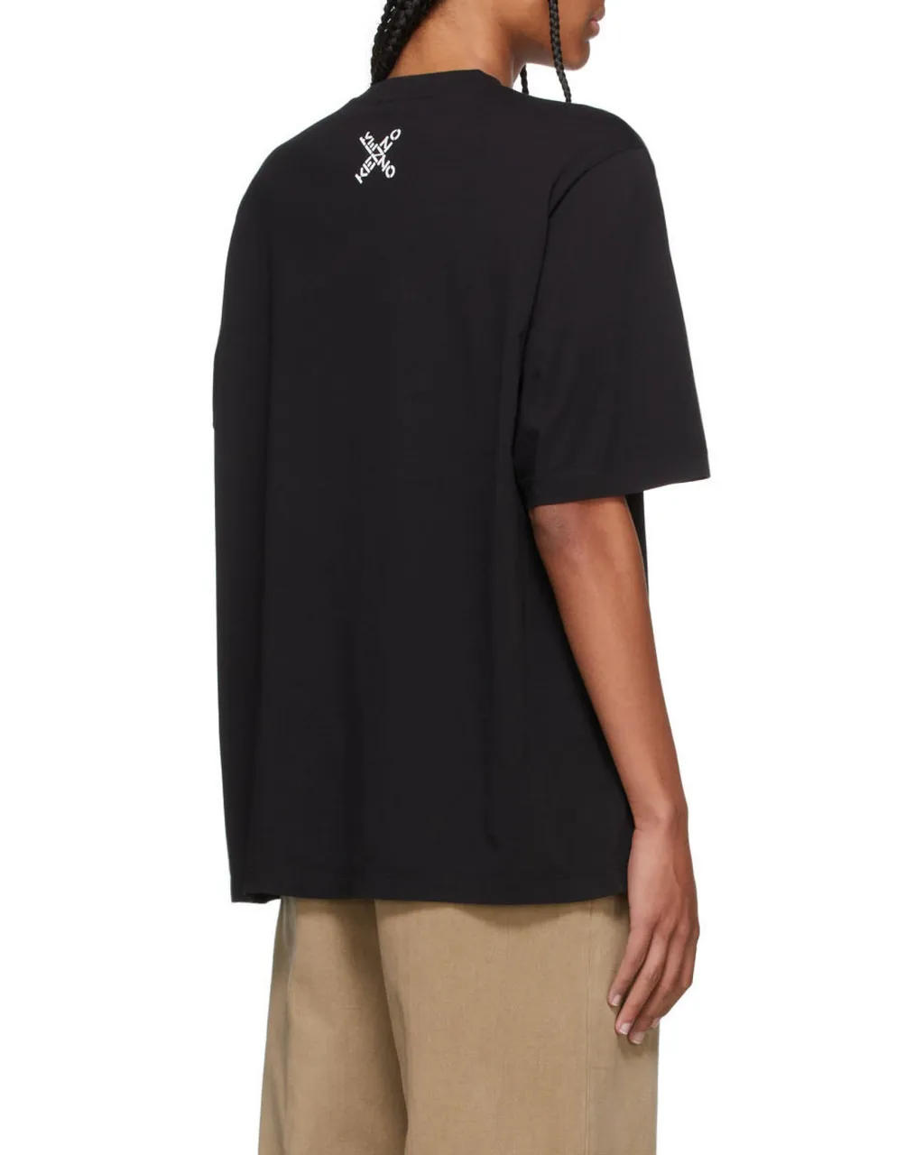 Crossed Logo Crew-Neck T-Shirt
