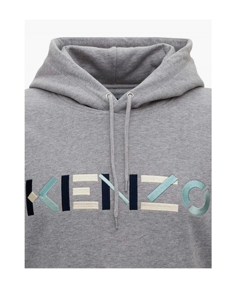 Logo-Embroidered Cotton Hoodie