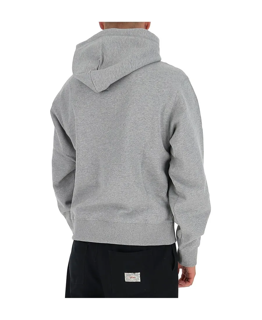 Logo-Embroidered Cotton Hoodie