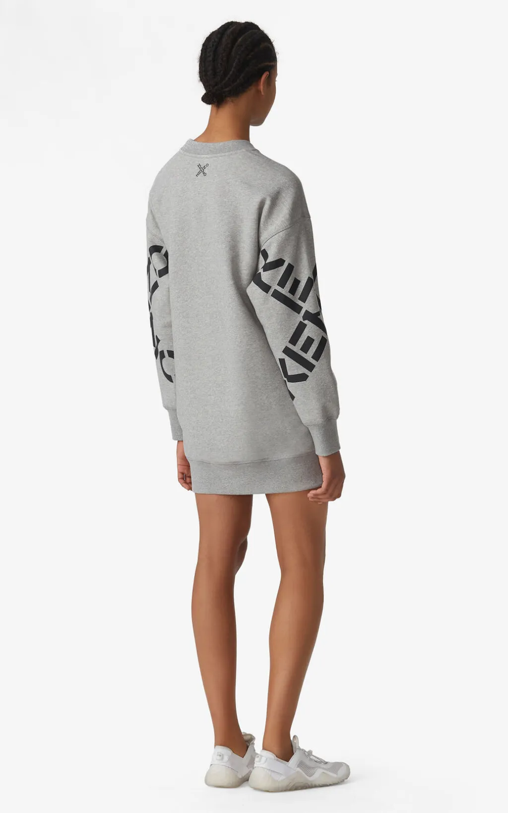 Big X Sweatshirt Dress