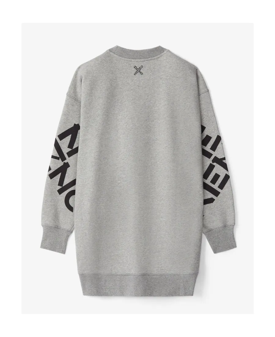 Big X Sweatshirt Dress