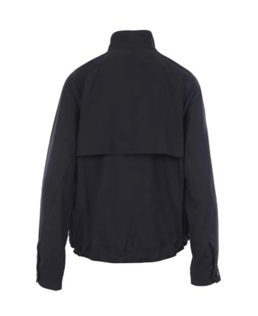 Cropped Tiger Patch Jacket