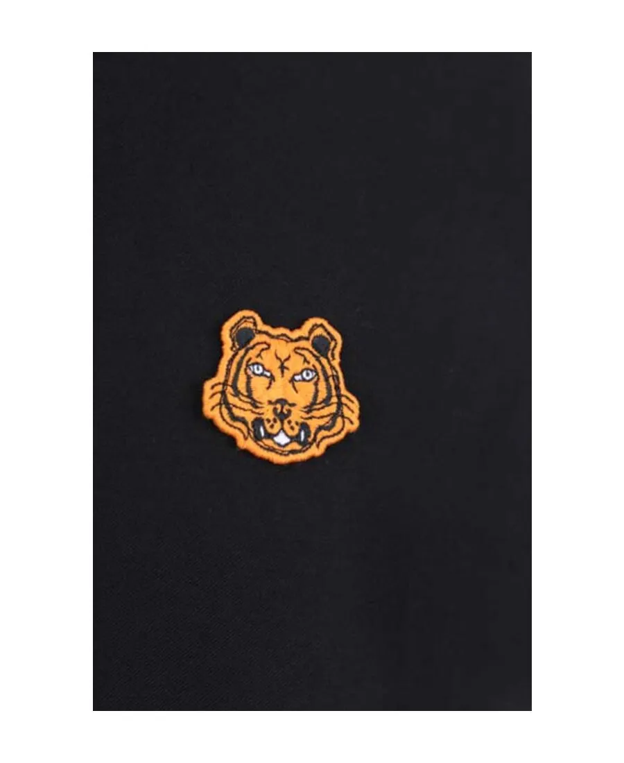Cropped Tiger Patch Jacket