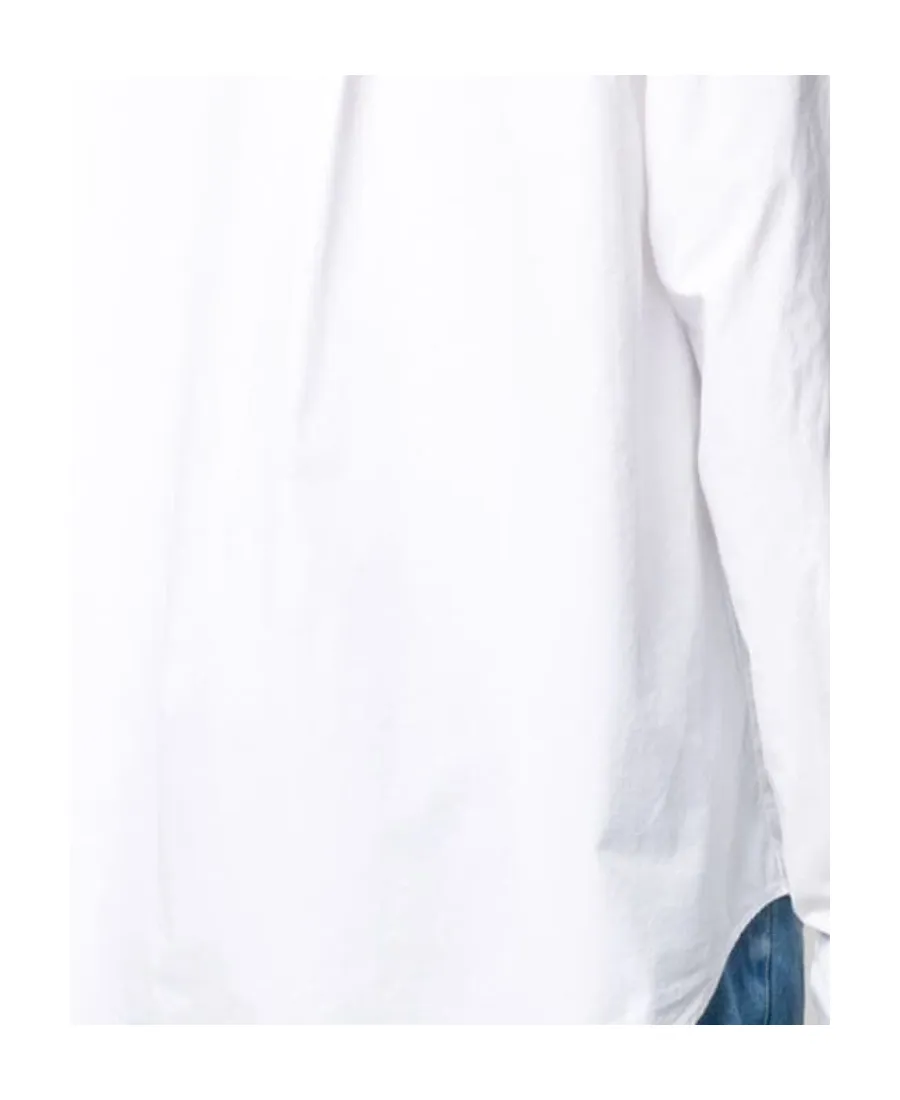 Tiger Embroidered Button-Front Shirt