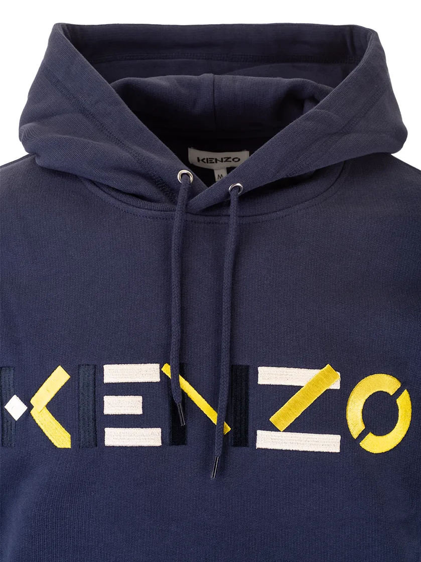Logo Embroidered Hoodie
