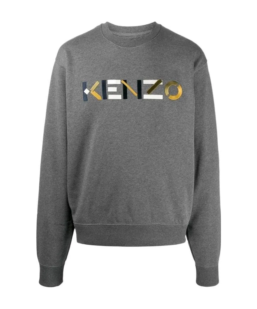 Embroidered-Logo Sweatshirt