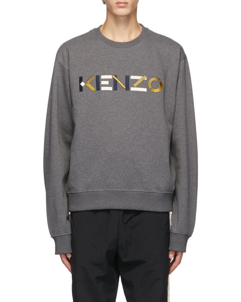 Embroidered-Logo Sweatshirt