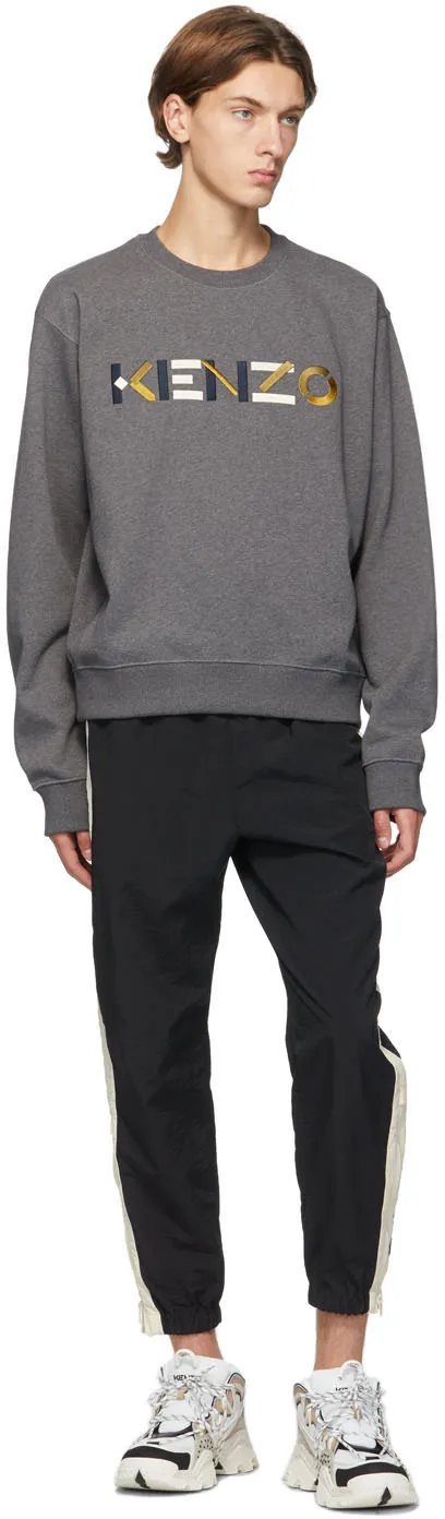 Embroidered-Logo Sweatshirt