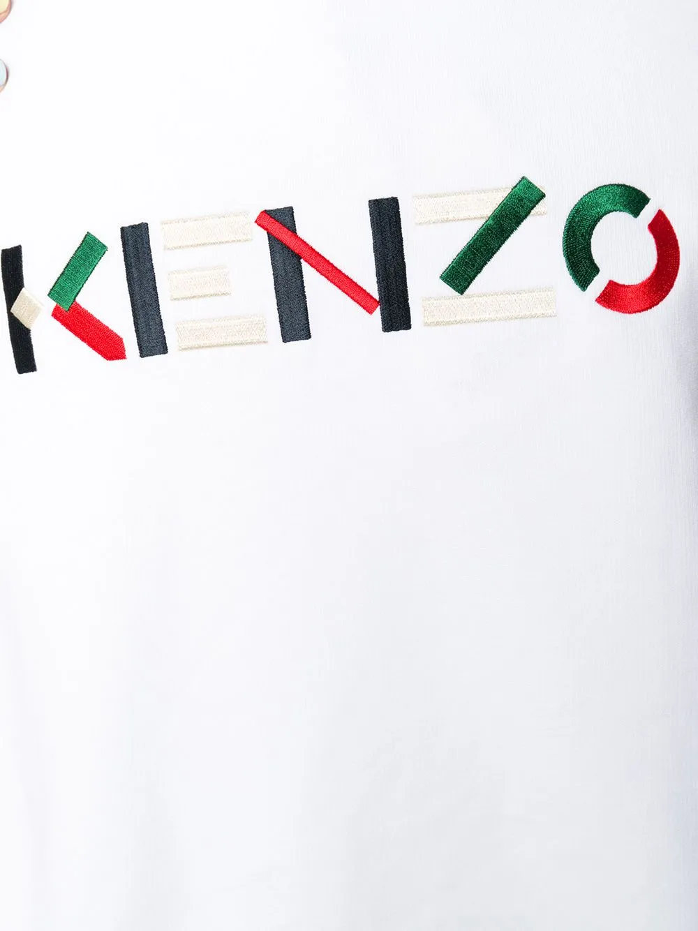 Logo Embroidered Round-Neck Sweatshirt