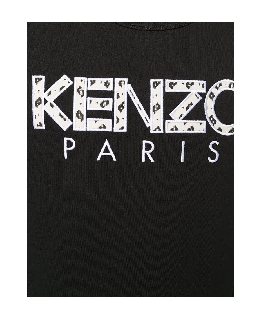 Fishnet Embroidered Logo Sweatshirt