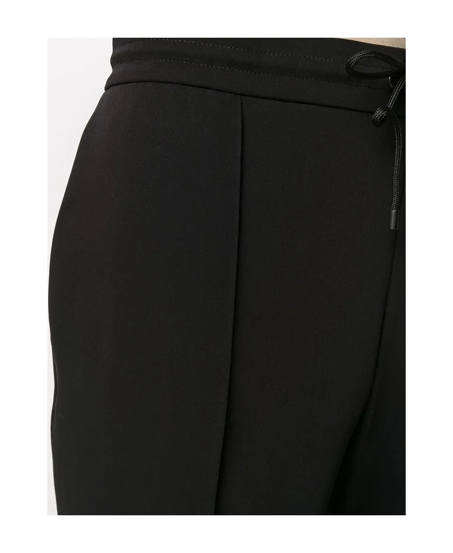 Pleated Tapered-Leg Trousers