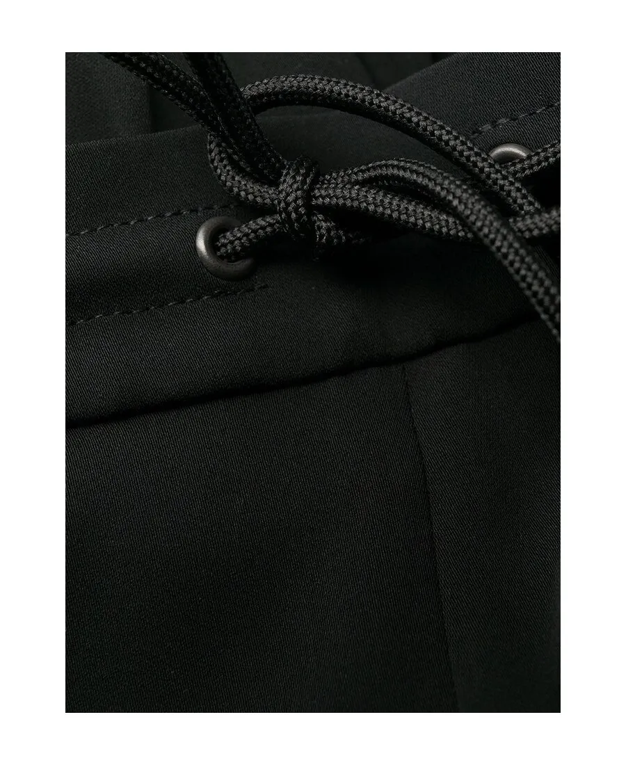 Pleated Tapered-Leg Trousers