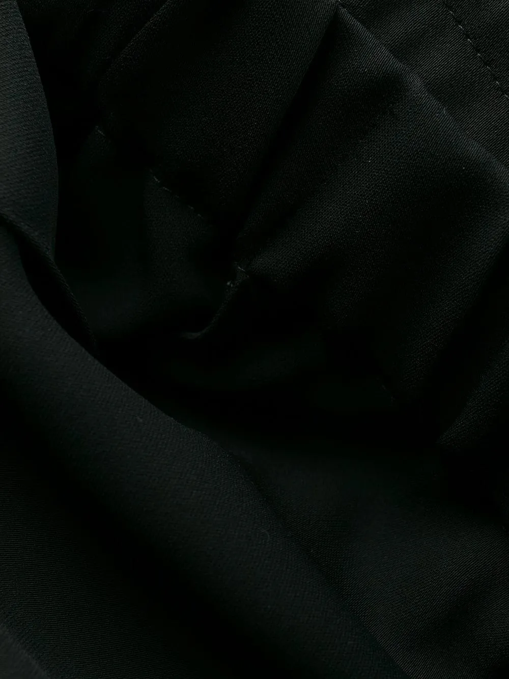 Pleated Tapered-Leg Trousers