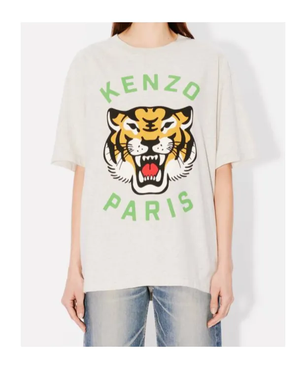 Lucky Tiger Crewneck T-Shirt