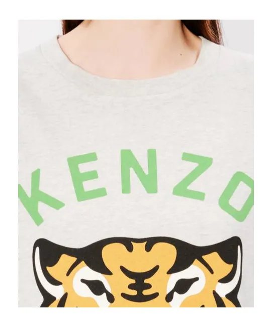 Lucky Tiger Crewneck T-Shirt