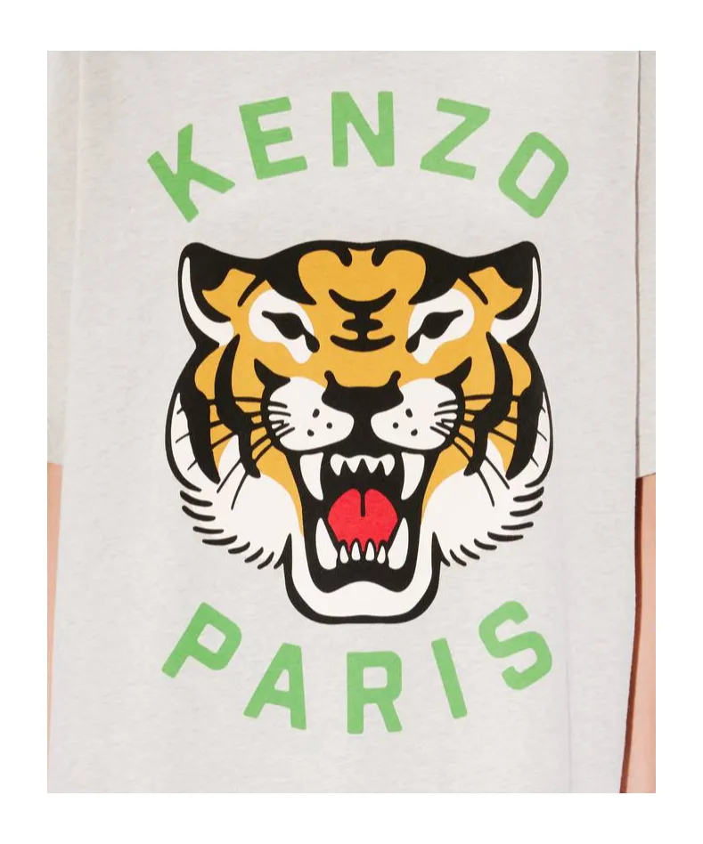 Lucky Tiger Crewneck T-Shirt