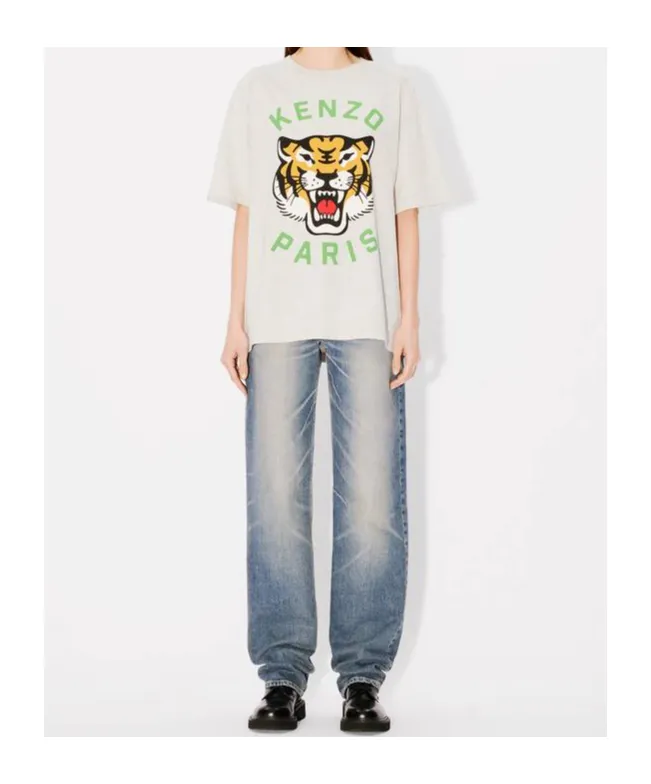 Lucky Tiger Crewneck T-Shirt