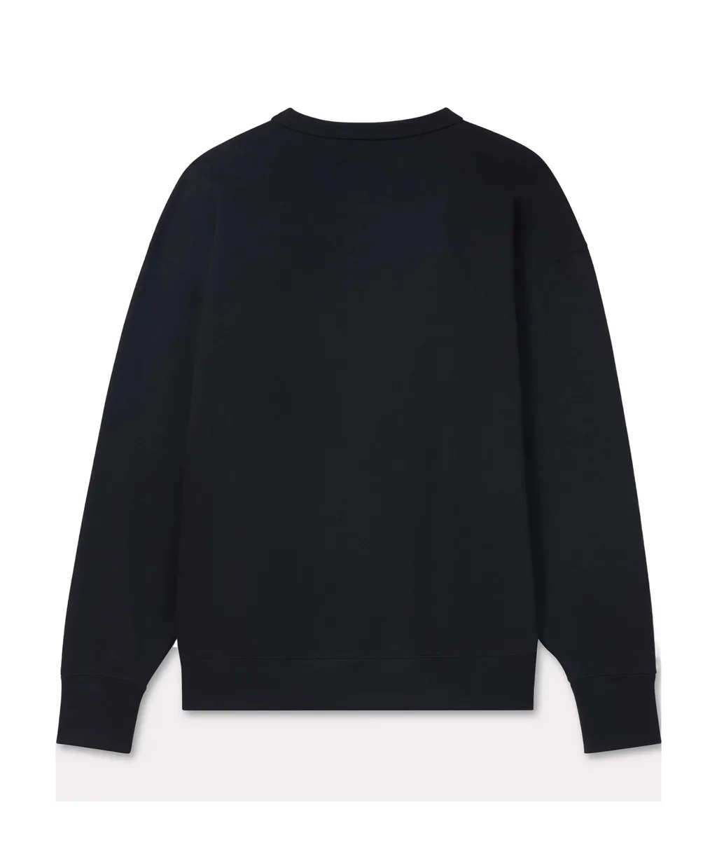 Lucky Tiger Embroidered Crewneck Sweatshirt