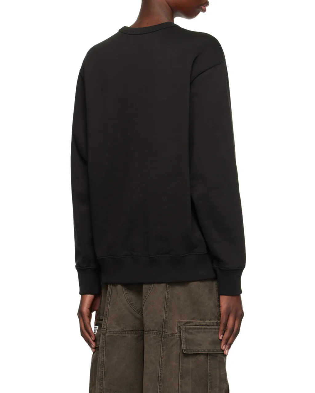 Lucky Tiger Embroidered Crewneck Sweatshirt