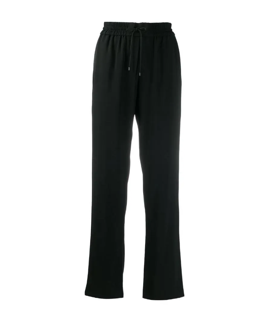 Straight-Leg Cropped Track Pants