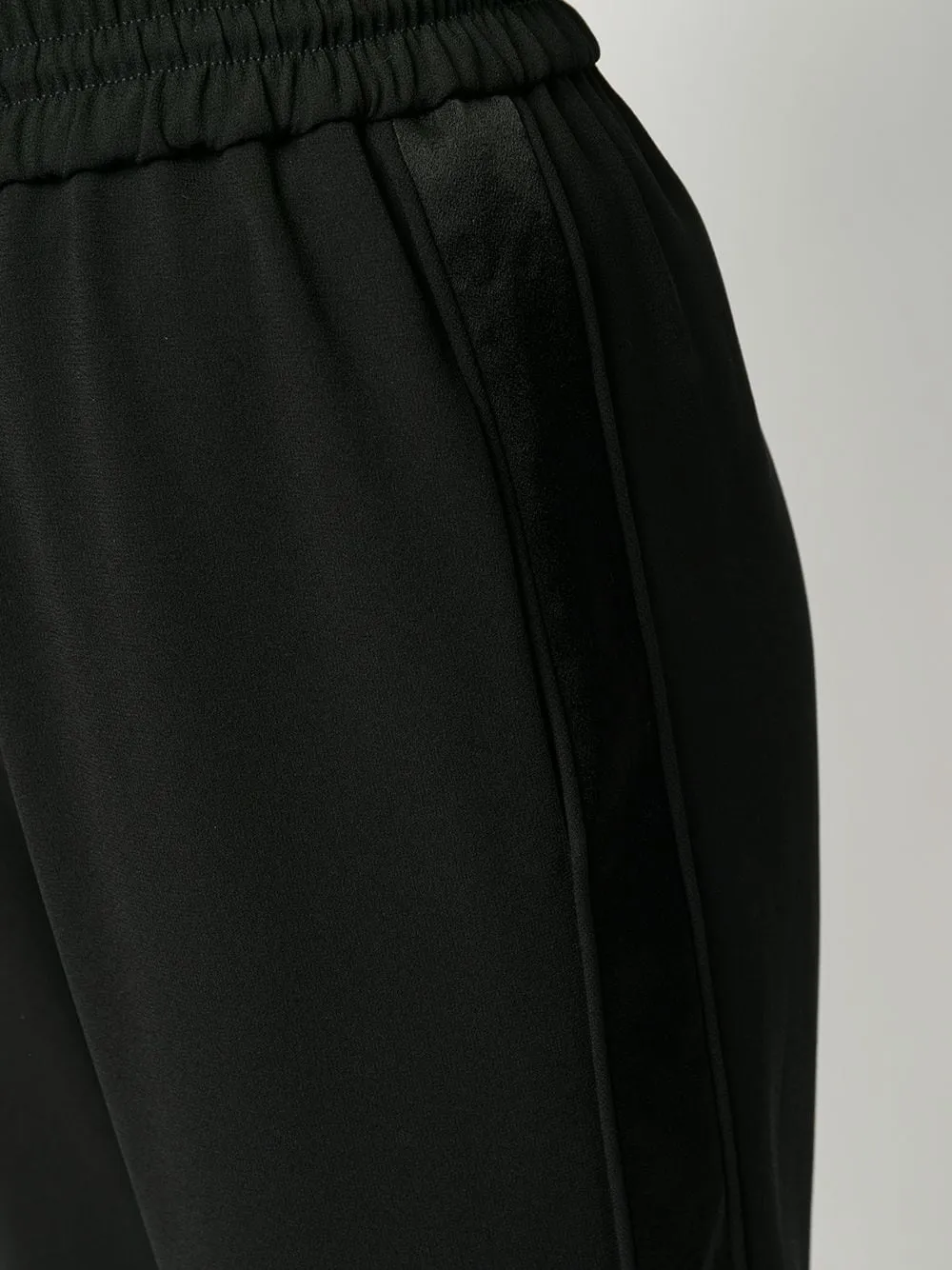 Straight-Leg Cropped Track Pants
