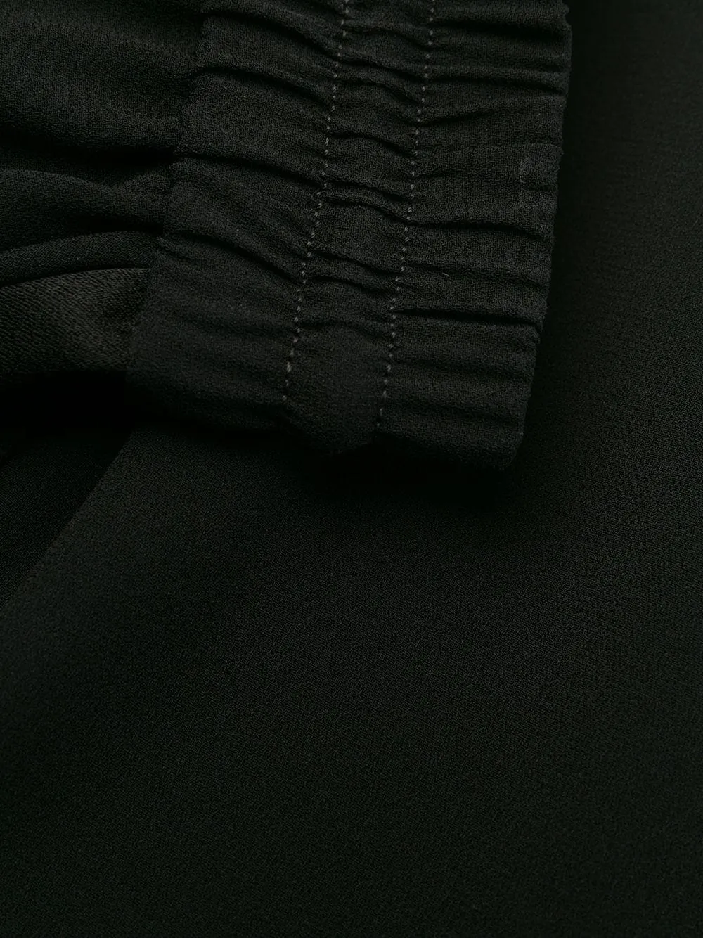 Straight-Leg Cropped Track Pants