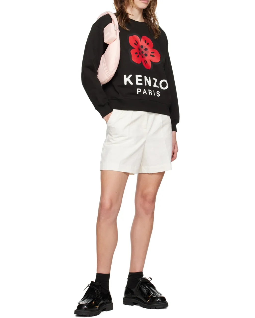 Logo Printed Crewneck Sweatshirt