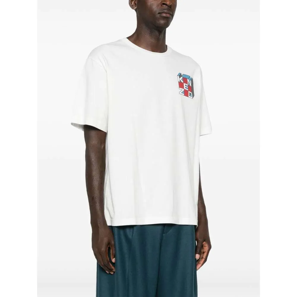 Kube Logo-Printed Crewneck T-Shirt
