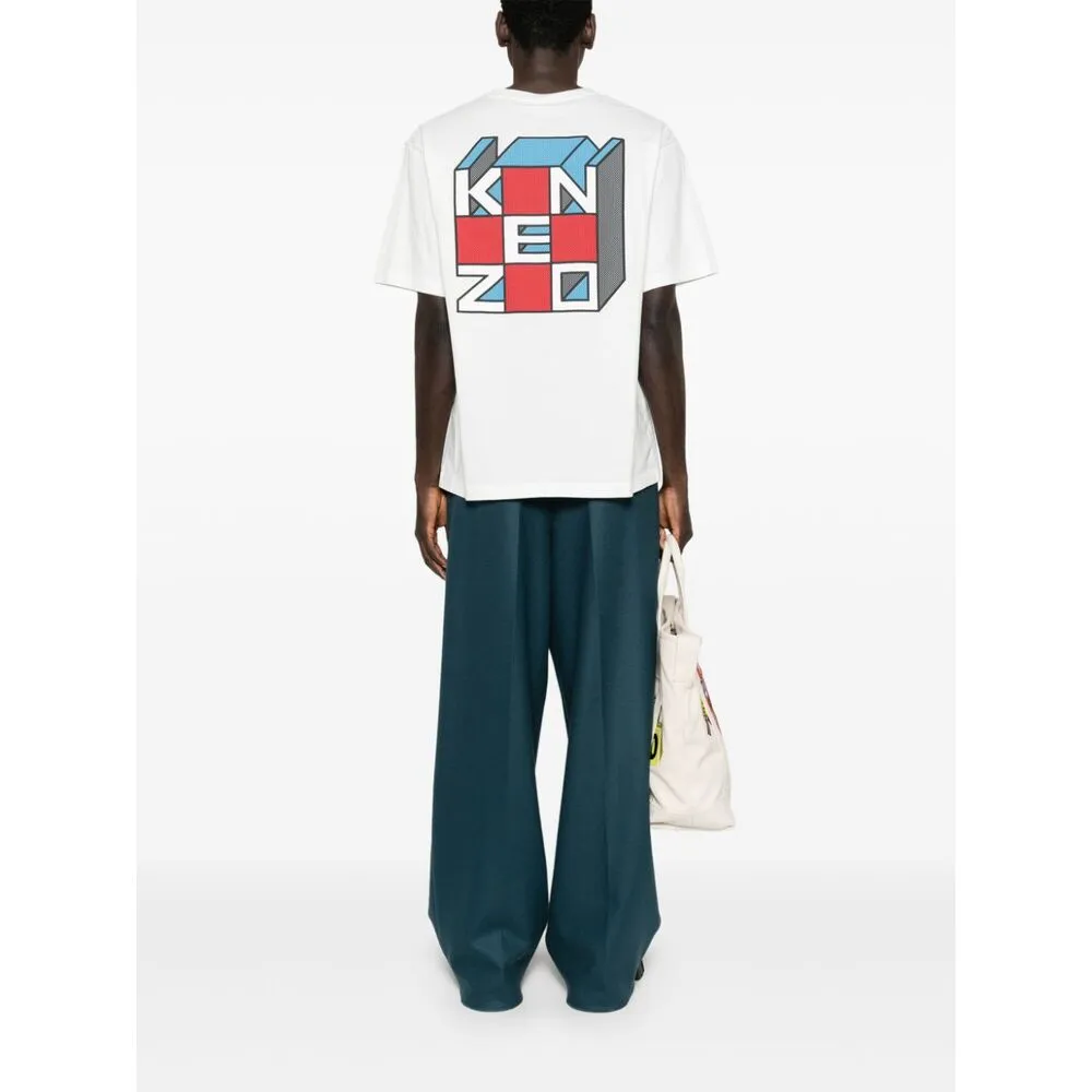 Kube Logo-Printed Crewneck T-Shirt