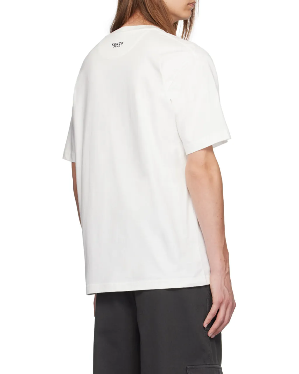 Lucky Tiger Embroidered Crewneck T-Shirt