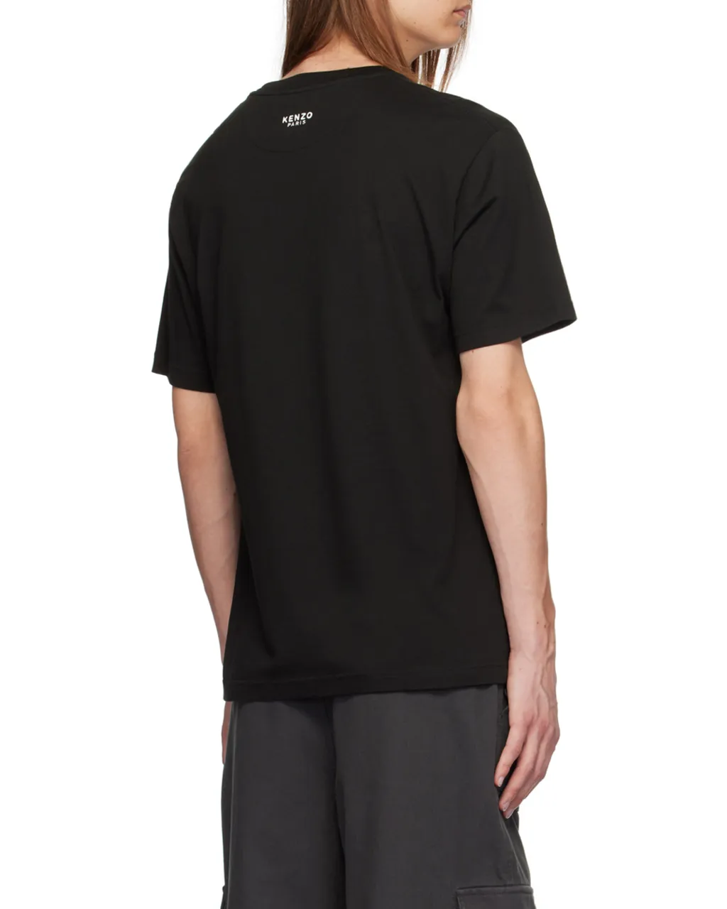 Lucky Tiger Embroidered Crewneck T-Shirt