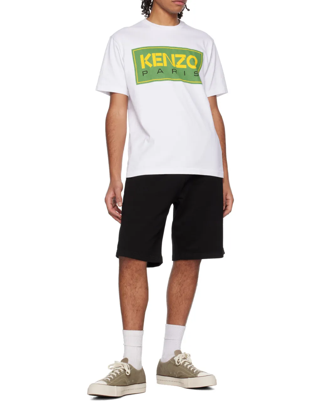 Logo Embroidered Track Shorts