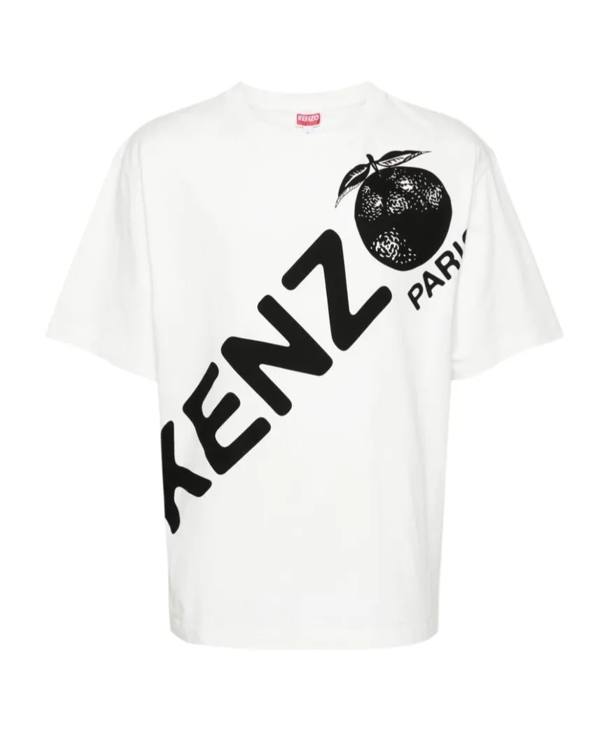Logo Printed Crewneck T-Shirt